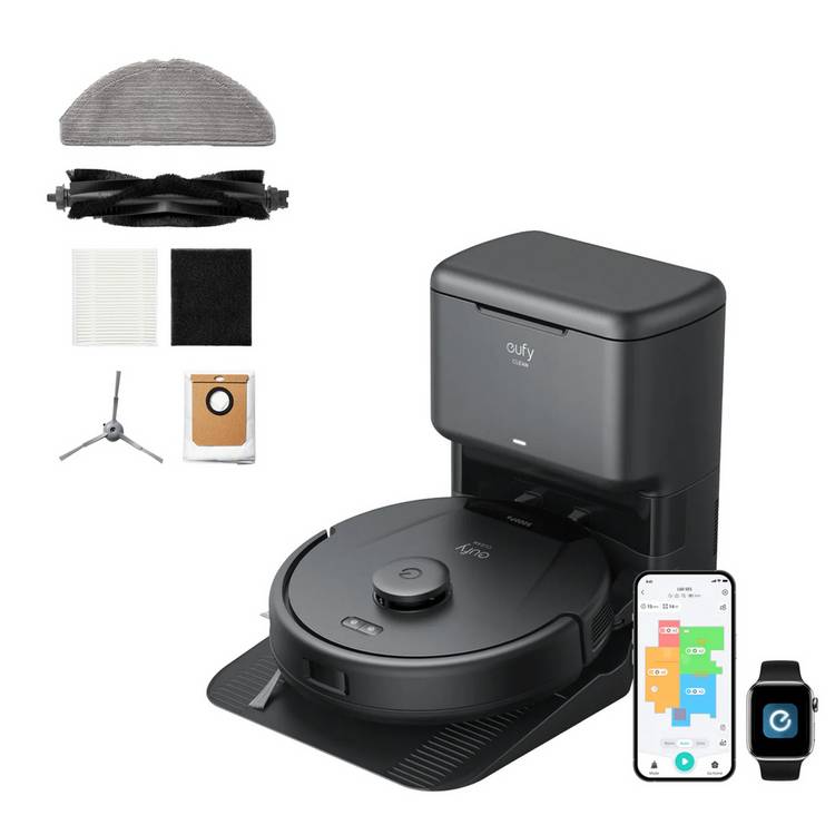 eufy L60 Hybrid robot vacuum with self-empty station (British brand)