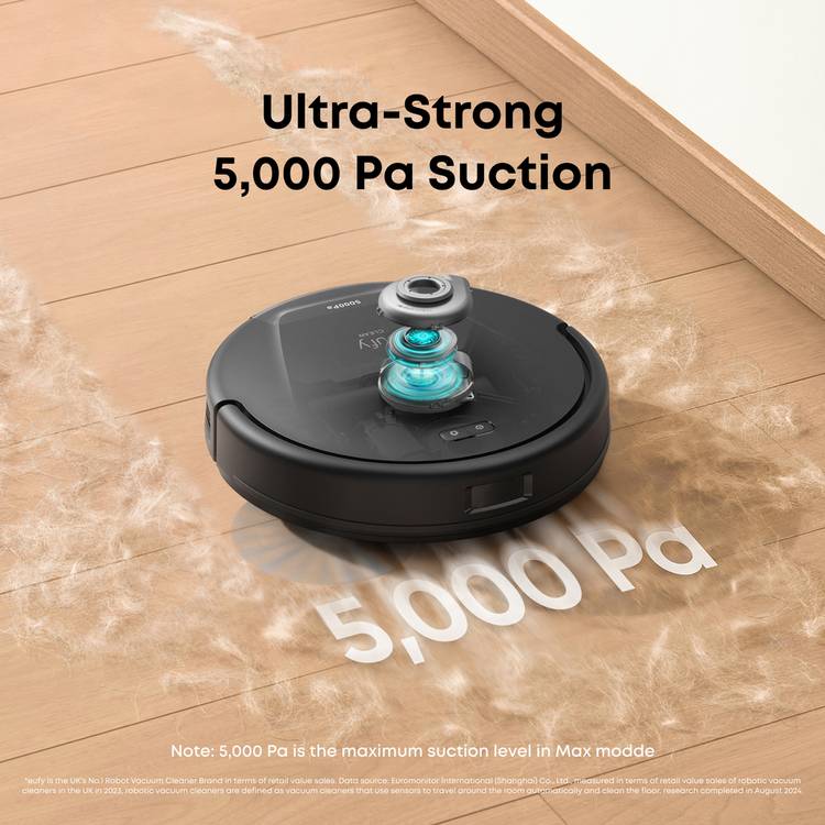 eufy L60 Hybrid robot vacuum with self-empty station (British brand)