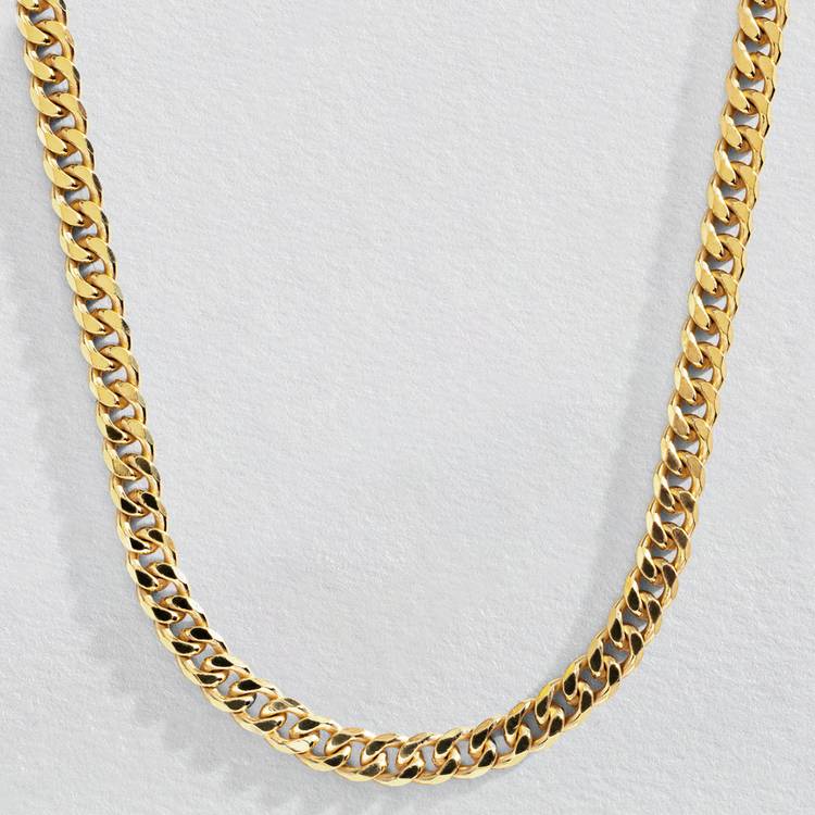 Revere men's gold-plated chain necklace 20 inch - British product