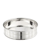 Harrods Christofle Graphik Silver-Plated Bottle Coaster- Buy online at McGrocer