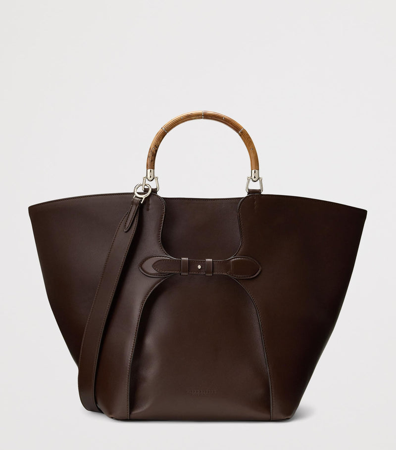 Ralph Lauren Collection leather tote bag, imported from the UK