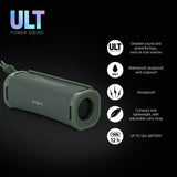 Sony ULT Field 1 portable Bluetooth speaker in Forest Grey - British product