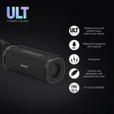 Sony portable Bluetooth speaker Black - British product