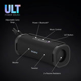 Sony portable Bluetooth speaker Black - British product