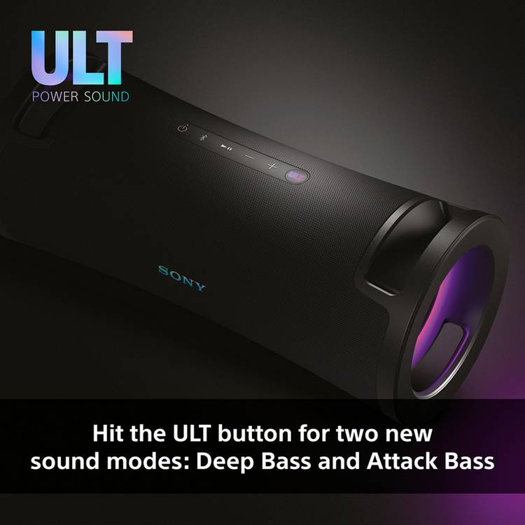 Sony ULT Field 7 portable Bluetooth party speaker black (British brand)