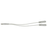 Headphone splitter white 3.5mm audio accessory - British product