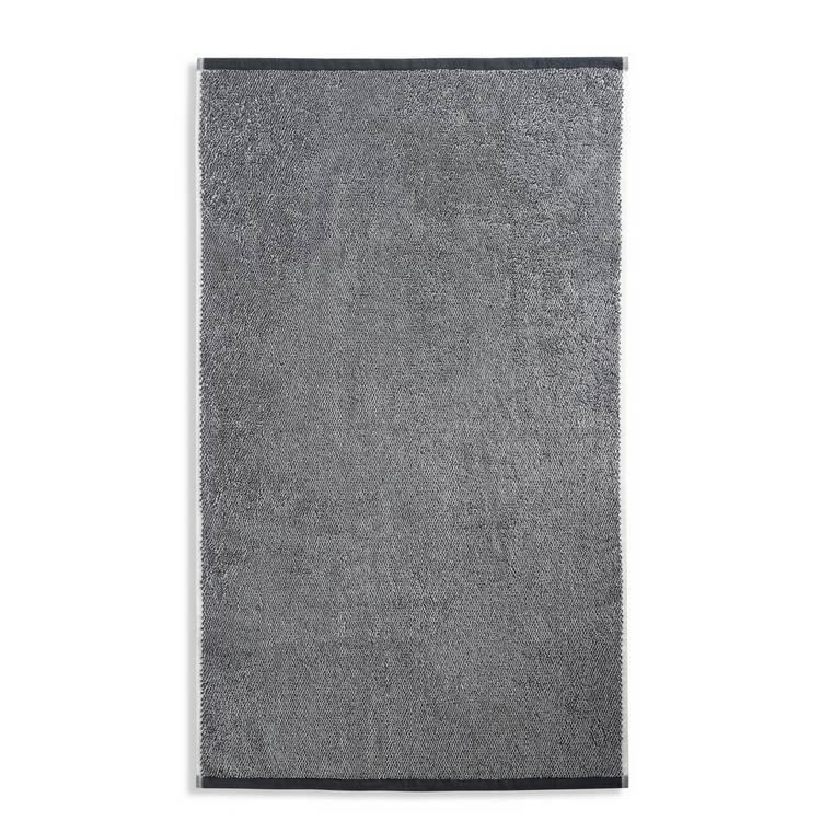 Habitat black marl hand towel 2 pack, imported from the UK