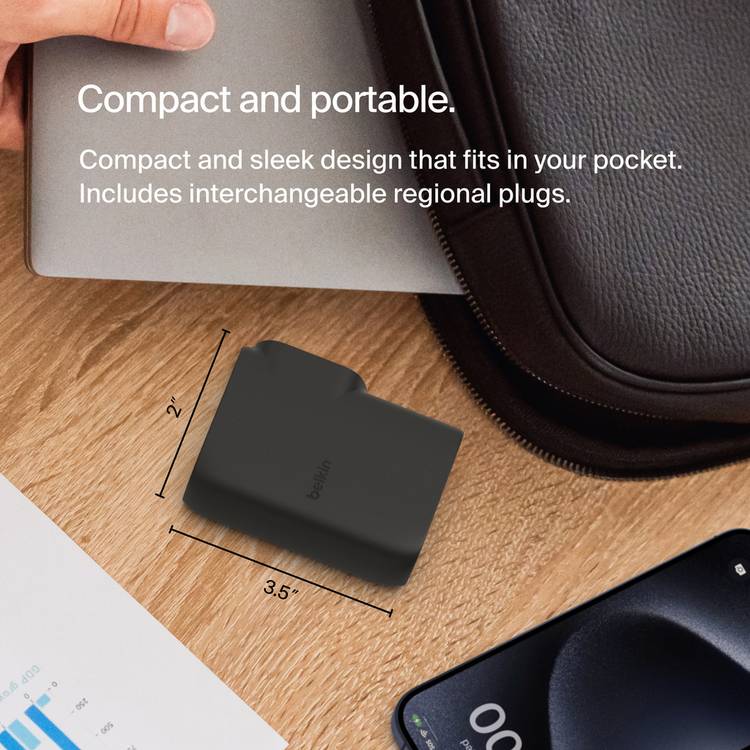 Belkin power bank 2 in 1 travel wall charger 5000mAh, imported from the UK