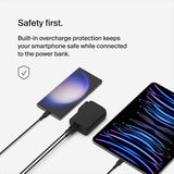 Belkin power bank 2 in 1 travel wall charger 5000mAh, imported from the UK