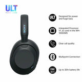 Sony over-ear wireless NC headphones black, imported from the UK