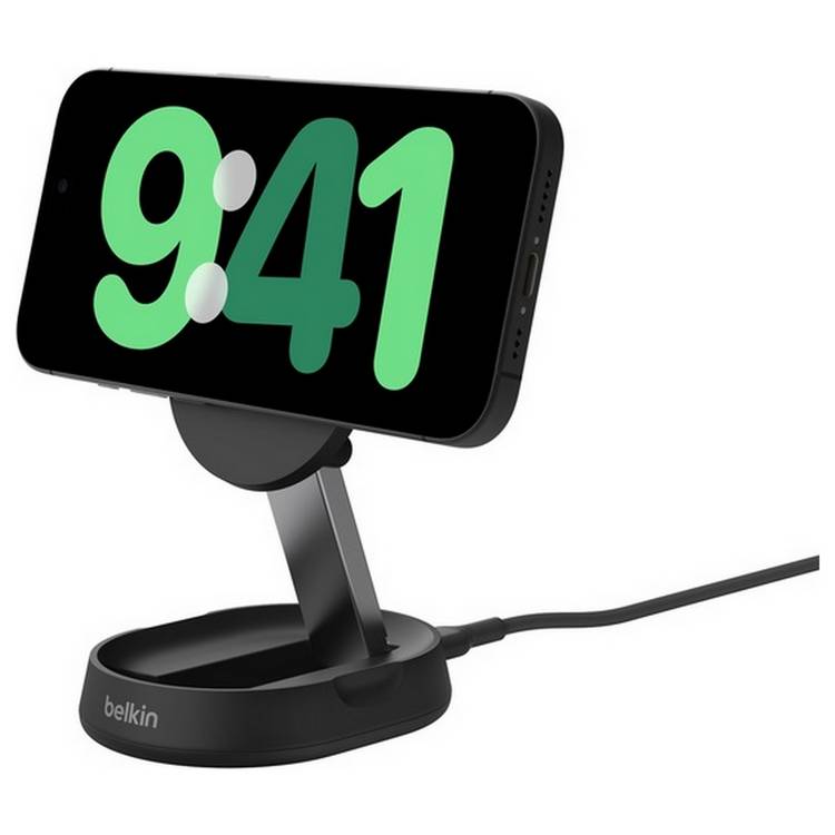 Belkin MagSafe compatible Qi2 wireless charger black - British product