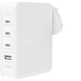 Argos Belkin 140W 4 Port GaN Wall Charger with Travel Tips - White- Buy online at McGrocer