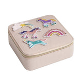Argos Home fabric unicorn jewellery box small, imported from the UK