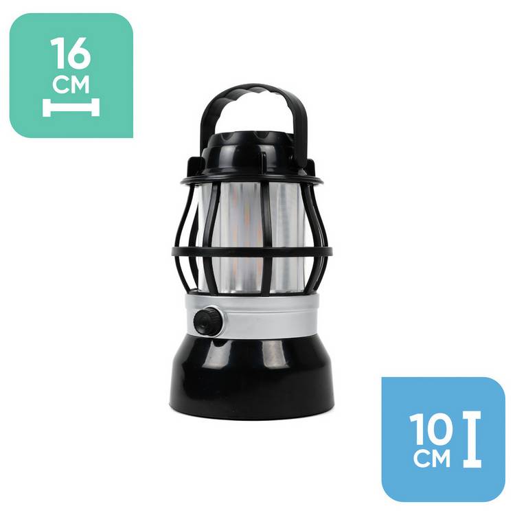 Streetwize camping lantern with flame LED (British brand)