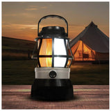 Streetwize camping lantern with flame LED (British brand)