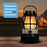 Streetwize camping lantern with flame LED (British brand)