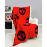 Argos Manchester United Fleece Throw - Red 150x100cm- Buy online at McGrocer