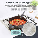 Tower Diamo 30cm lidded saute pan, UK version