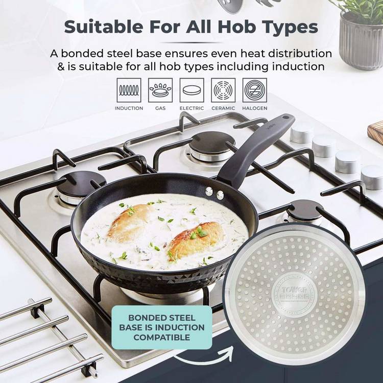 Tower Diamo non-stick fry pan 24cm, UK version