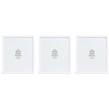 Habitat white wooden picture frames set of three - British product