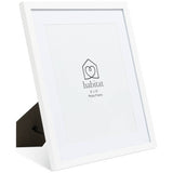 Habitat white wooden picture frames set of three - British product