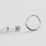Revere ball and hoop earrings set 3 pairs, UK version