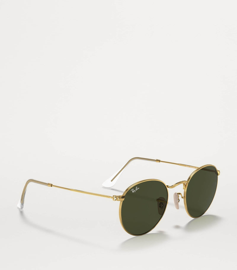 Ray-Ban round wire-frame sunglasses, imported from the UK