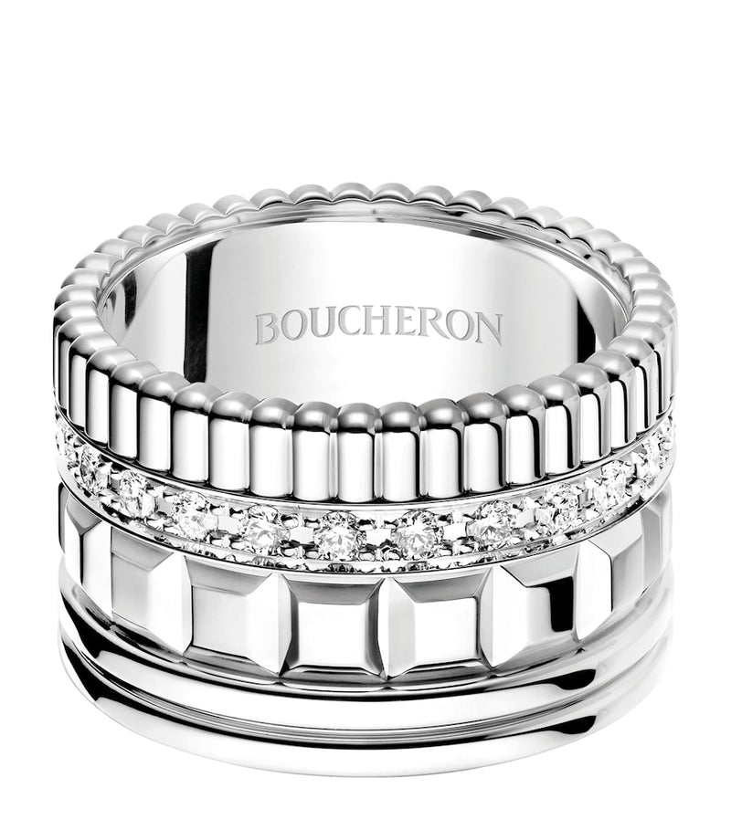 Boucheron Quatre Radiant large ring, imported from the UK