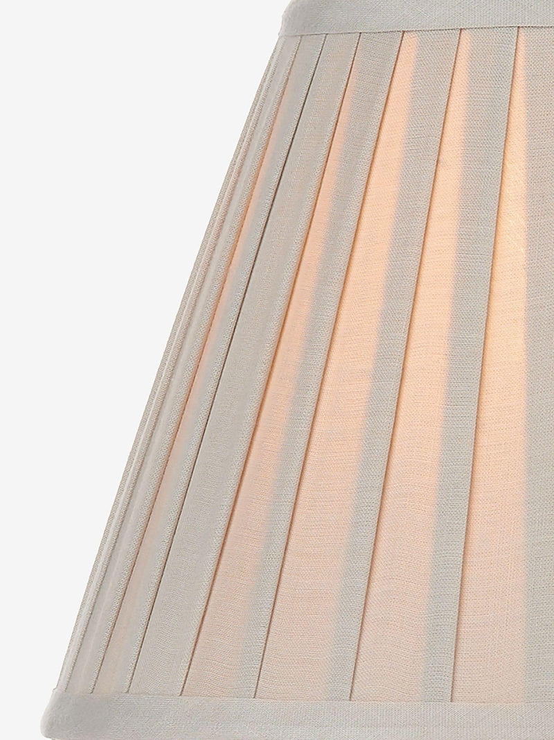 Dar Lighting Cream Layer Table Lamp with ecru shade (British brand)