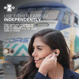 JLab Jbud Work true wireless earbuds black (British brand)