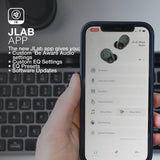 JLab Jbud Work true wireless earbuds black (British brand)