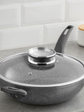 Tower Grey Cerastone Forged Wok 30cm (British brand)