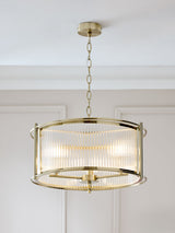 Next Next Brass Hertford 3 Light Chandelier- Buy online at McGrocer