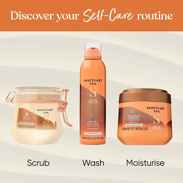 Sanctuary Spa Signature Natural Oils Ultra Rich Shower Burst (British brand)