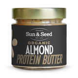 Holland & Barrett Sun & Seed Organic Almond Protein Butter 200g- Buy online at McGrocer