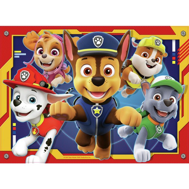 Ravensburger PAW Patrol 4x42 jigsaw puzzle, UK version