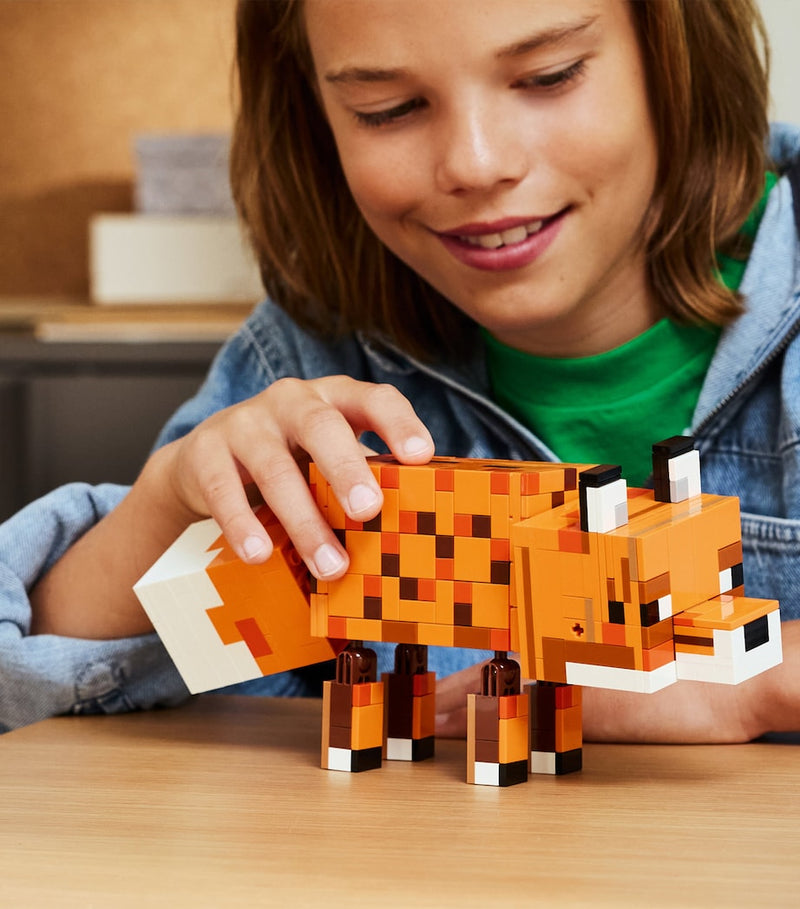 Lego Minecraft The Fox toy, UK version