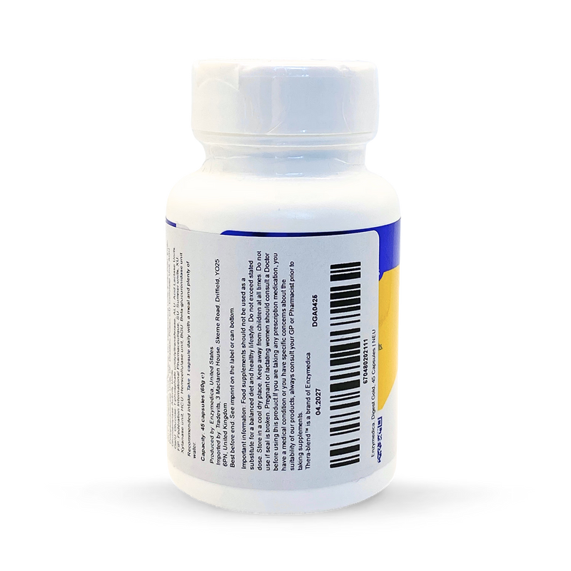Enzymedica Digest Gold enzyme supplement 45 capsules, UK version