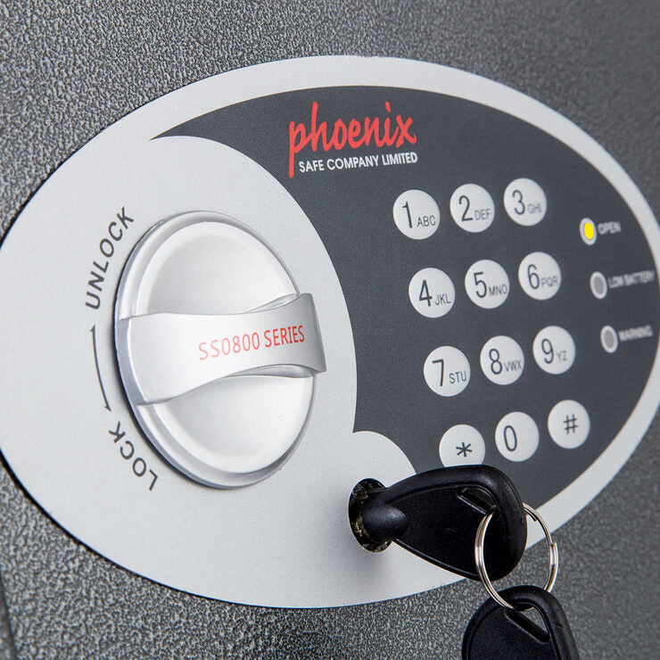 Phoenix 51L Vela security safe with electronic lock - British product