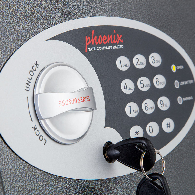 Phoenix 51L Vela security safe with electronic lock - British product
