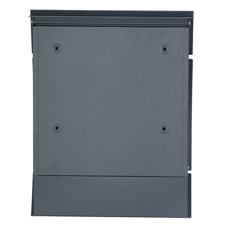Phoenix Estilo front loading letter box graphite grey (British brand)