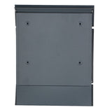 Phoenix Estilo front loading letter box graphite grey (British brand)