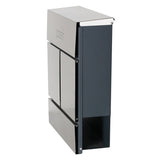 Phoenix Estilo top loading letter box stainless steel with key lock - British product
