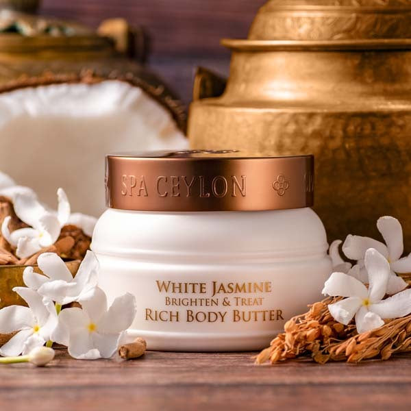 SPA CEYLON White Jasmine rich body butter 200g, UK version