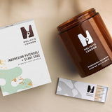 Holistic London Patchouli Clary Sage candle 180ml, UK version