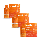 Holland & Barrett Zooki Super Strength Marine Collagen 11,000mg Mango Peach Flavour 90 Sachets Bundle- Buy online at McGrocer