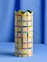 Next Widdop Yellow Multi Coloured Ceramic Vase 25.5cm- Buy online at McGrocer