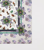 Weekend Max Mara silk twill floral scarf 90cm, imported from the UK