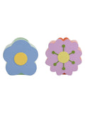 Widdop flower-shaped candle holders set of 2 (British brand)