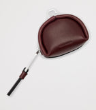 AllSaints Leather Rosalie AirPods case, imported from the UK